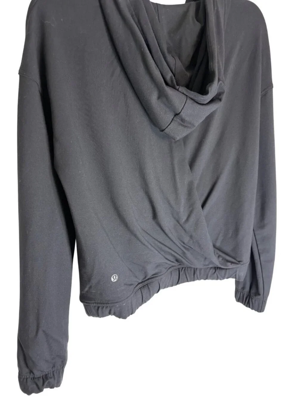 Lululemon Twisted & Tucked Pullover Black-sz 4